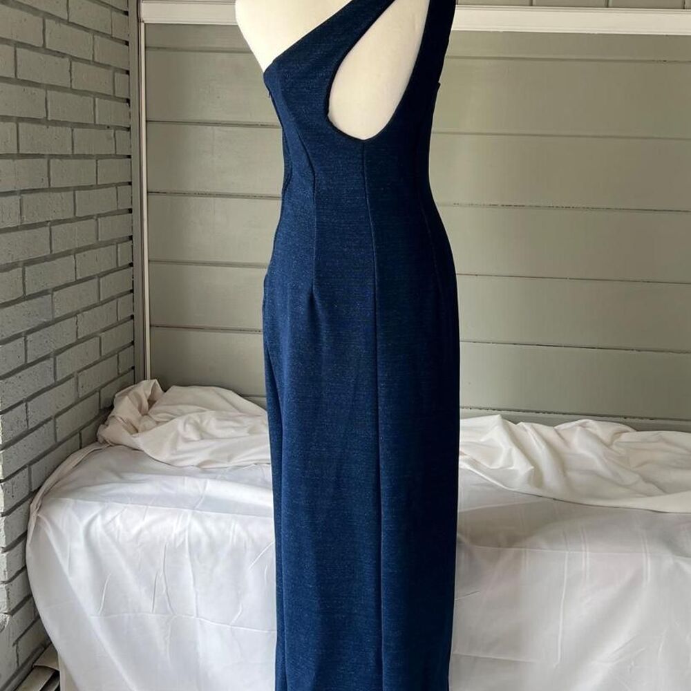 Unbranded Women's Blue and Navy Dress - Picture 2 of 7